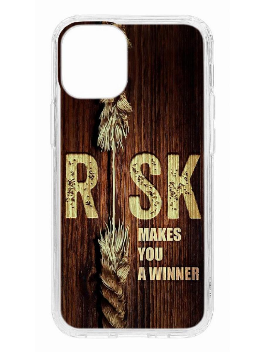 Чехол на Apple iPhone 12 mini Kruche Print Risk