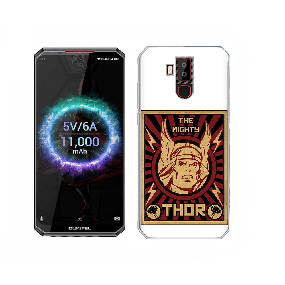 

Чехол MyPads Tocco для Oukitel K13 Pro тор лицо, Прозрачный, Tocco