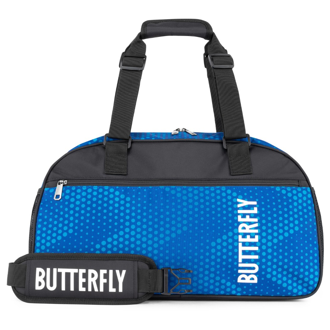 Сумка спортивная Butterfly Kitami средняя, Black/Blue