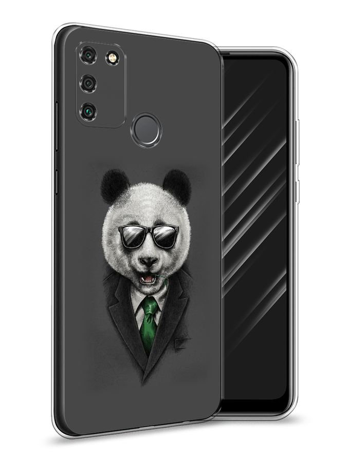 

Чехол Awog на Honor 9A "Деловая панда", Серый;зеленый, 612350-10
