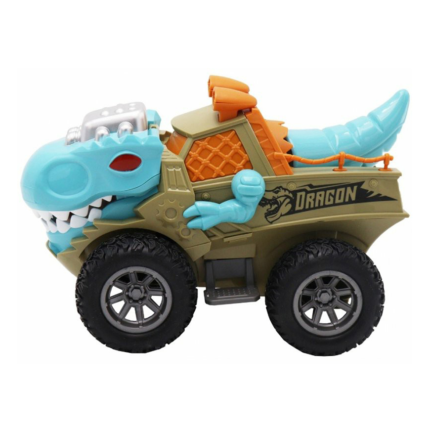 

Машинка Funky Toys инерционная Скоростной динозавр, Коричневый;голубой;оранжевый