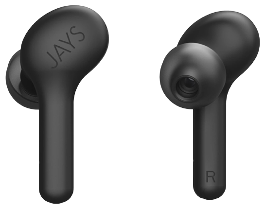 фото Наушники jays f-five true wireless in-ear earbuds черный