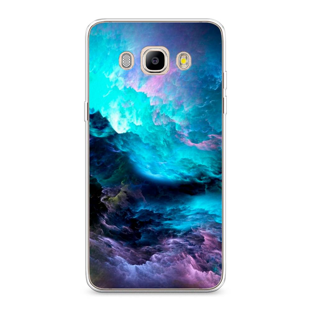 

Чехол Awog на Samsung Galaxy J5 2016 / Самсунг J5 2016 "Бирюзовое небо", Фиолетовый, 22750-4