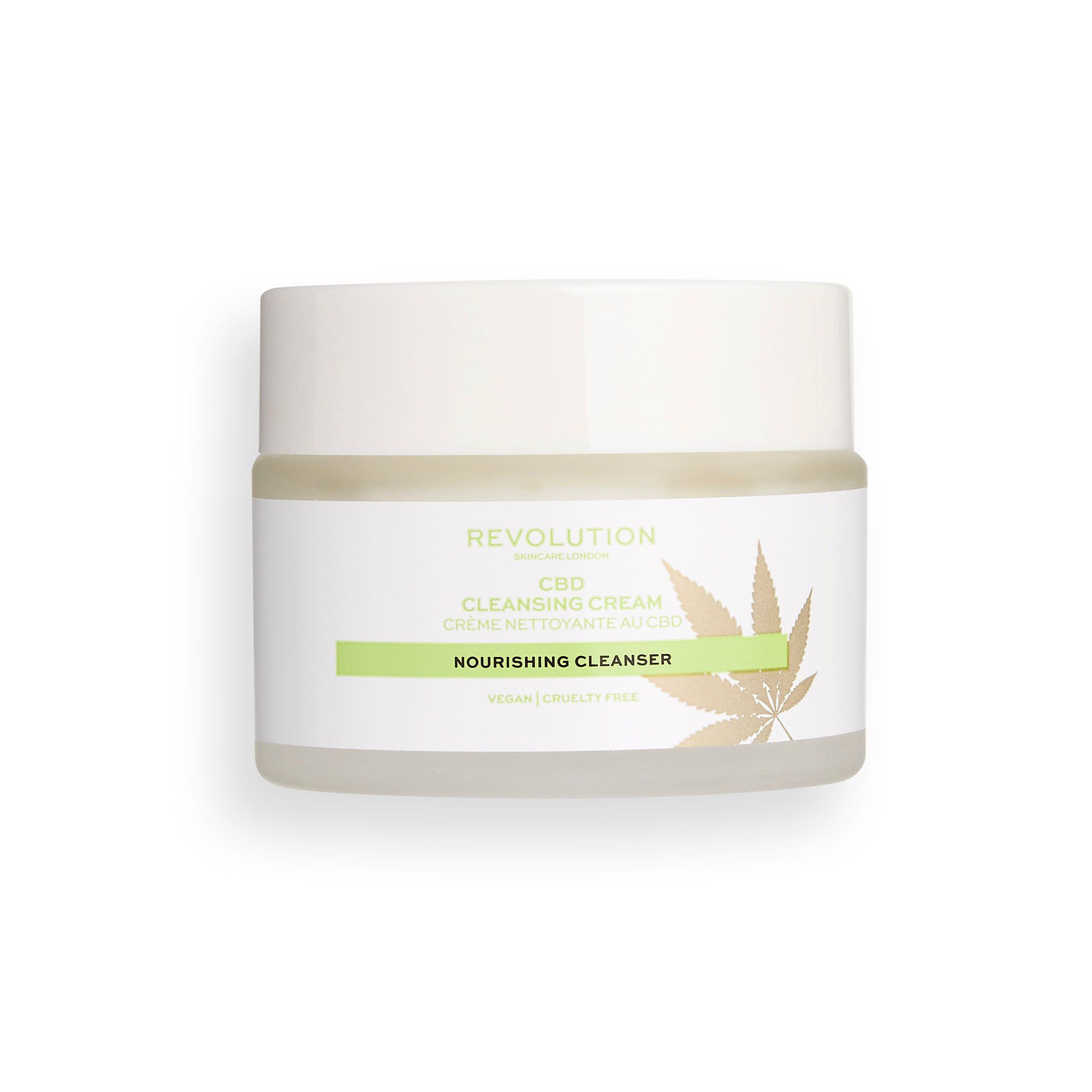 фото Очищающий питательный крем revolution skincare cbd cleansing nourishing cream, 50 мл