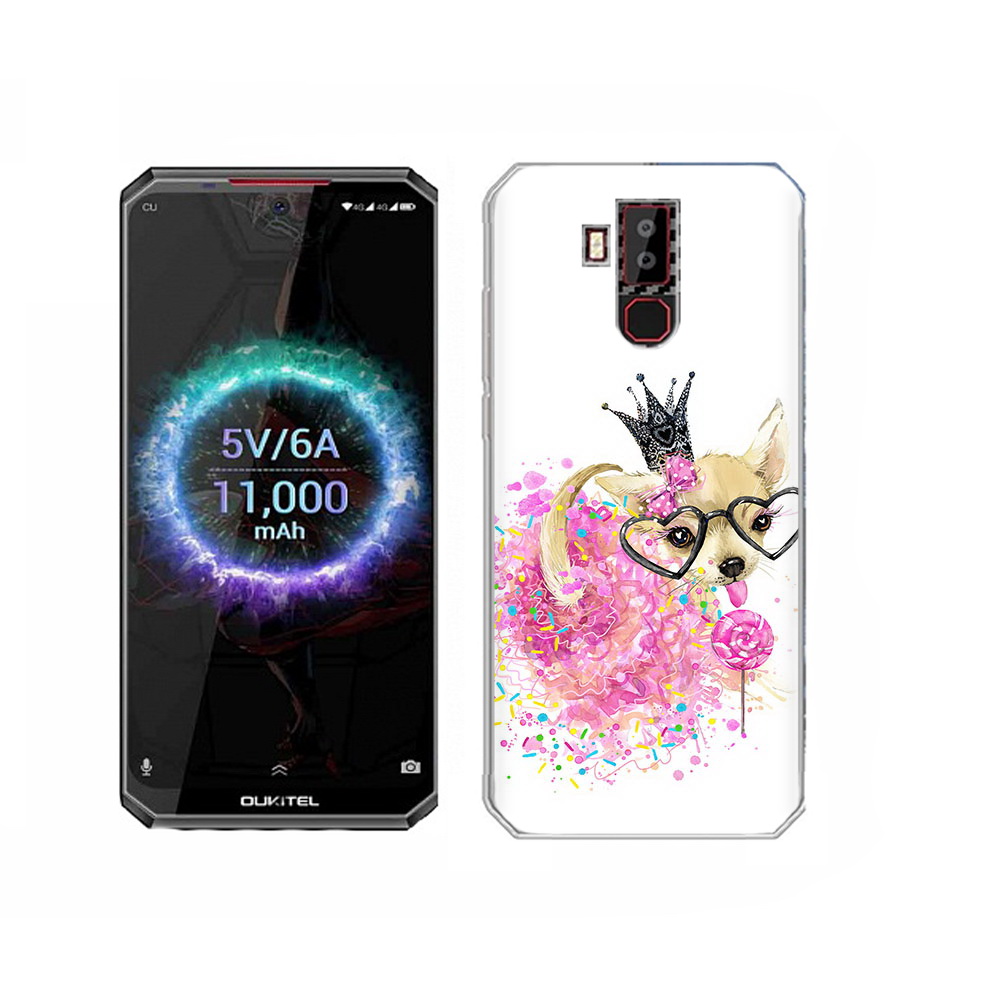 

Чехол MyPads Tocco для Oukitel K13 Pro сладкая принцесса, Прозрачный, Tocco