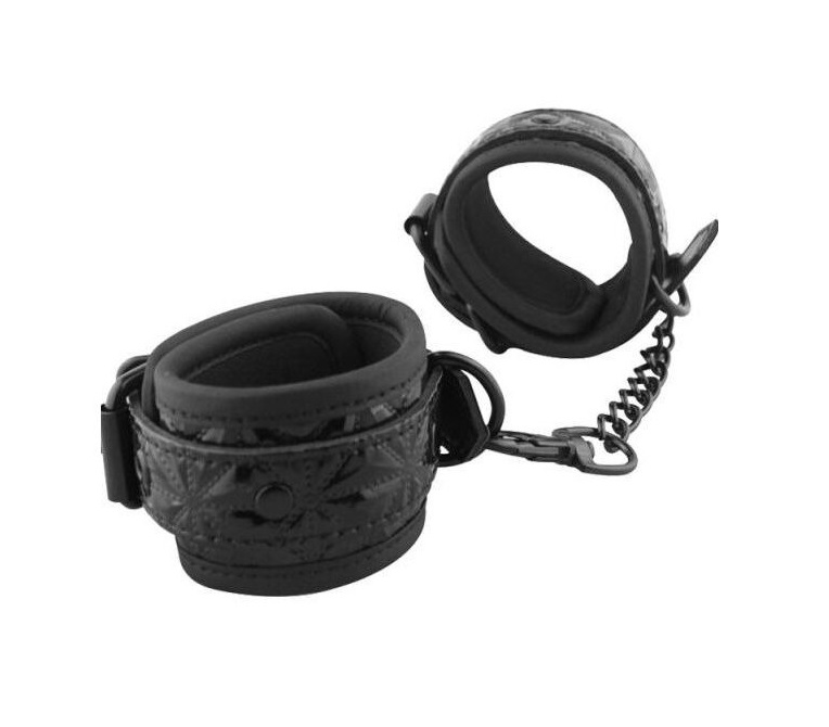 Оковы на ноги Erokay Ankles Cuffs кожаные черный
