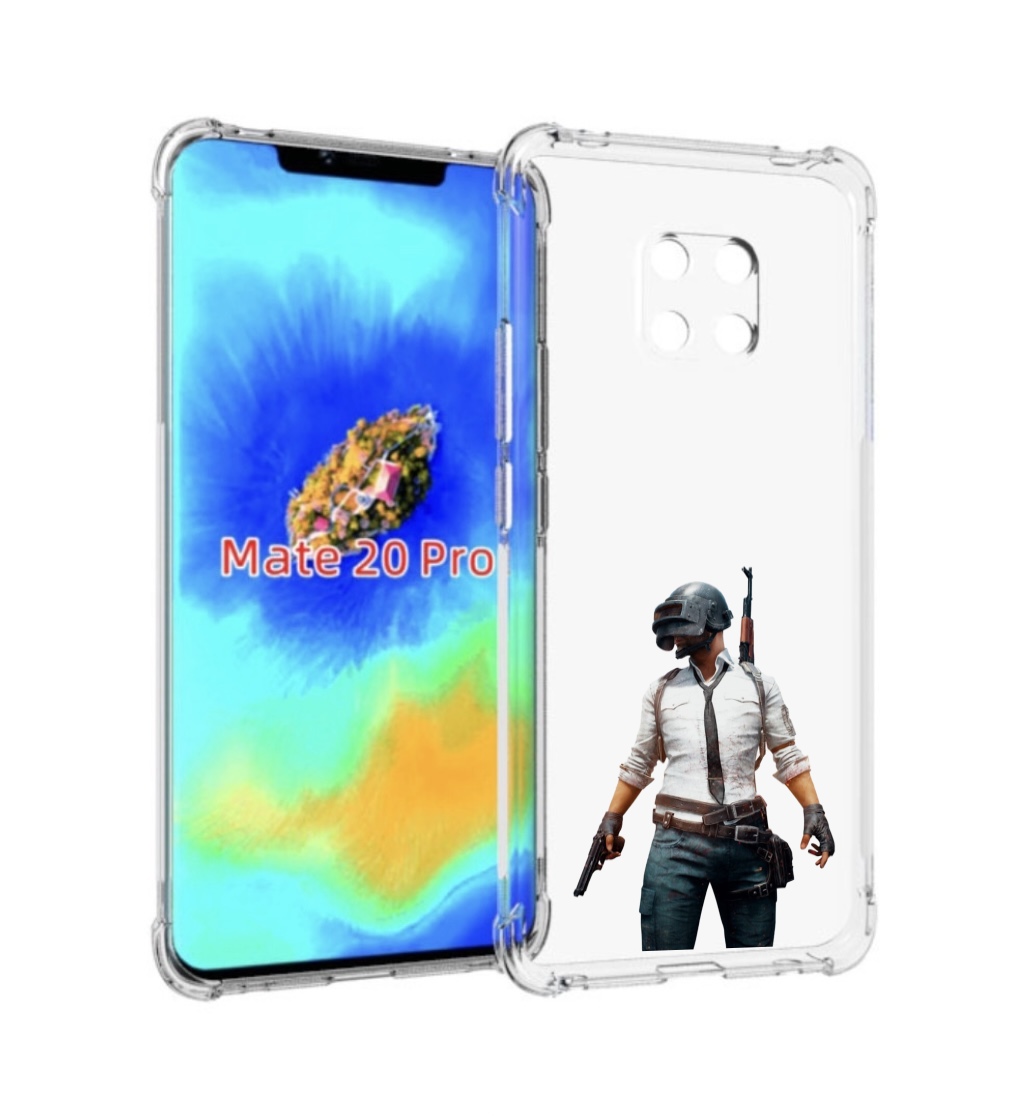 

Чехол MyPads PUBG-2 для Huawei Mate 20 Pro/Mate 20 RS 6.39, Прозрачный, Tocco