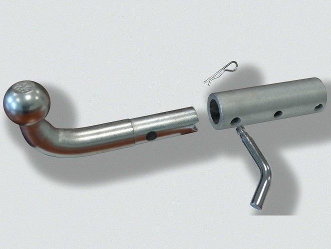 Съемный фаркоп Leader Plus для Nissan Almera (G15)