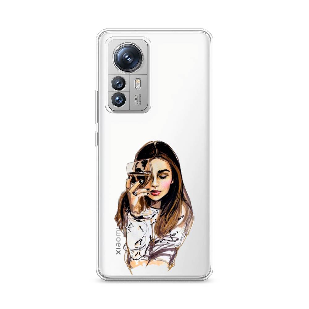 

Чехол Awog на Xiaomi 12S Pro "Девушка с бокалом", 316150-7