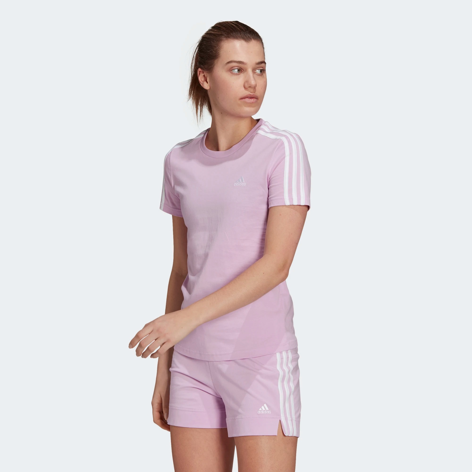 фото Футболка женская adidas gl0790 фиолетовая 2xs