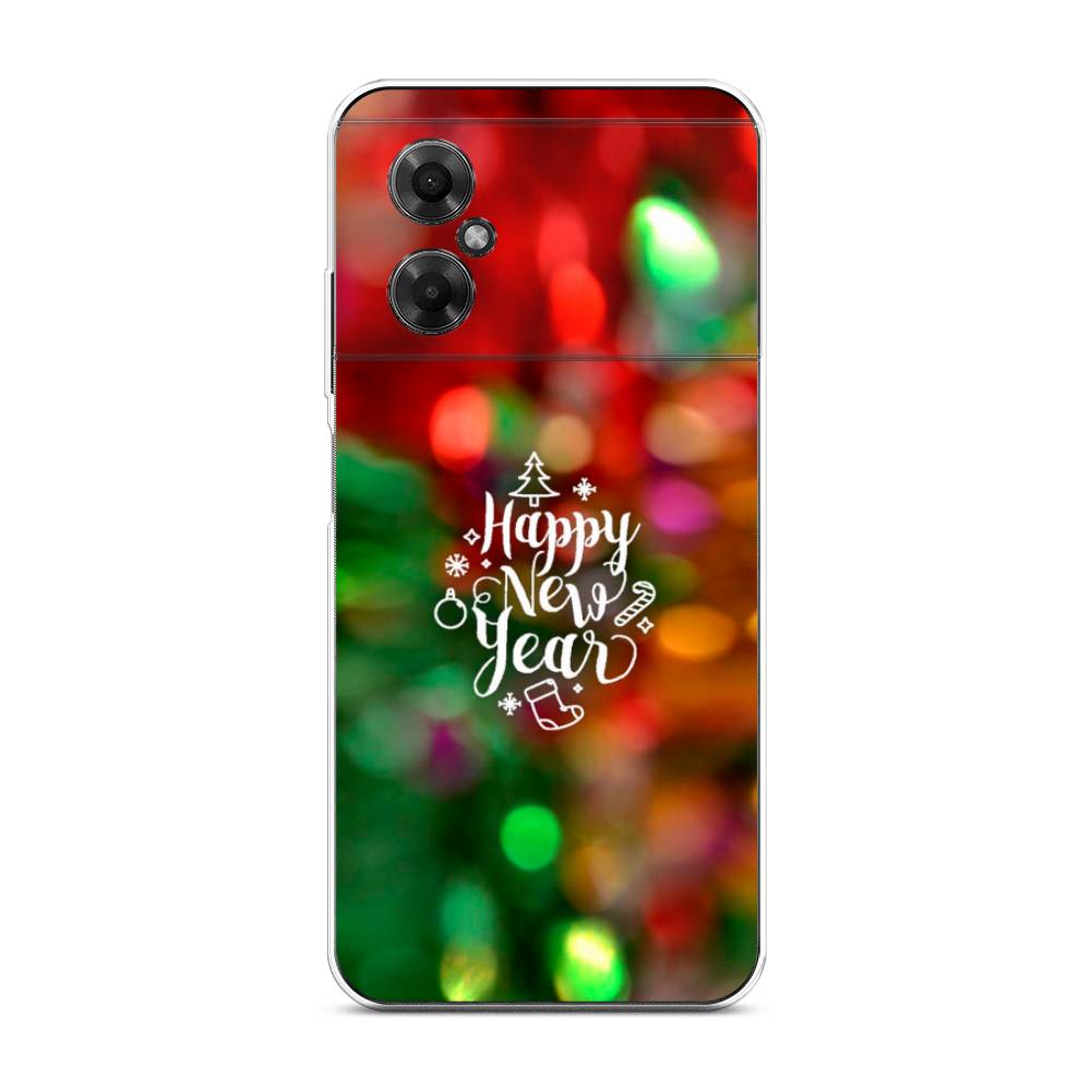 

Чехол на Xiaomi Poco M4 5G "Новый Год на елке", Зеленый;красный;желтый, 316550-5