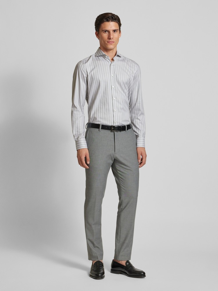 Рубашка мужская Olymp 202464 серая 42 EU 10876₽