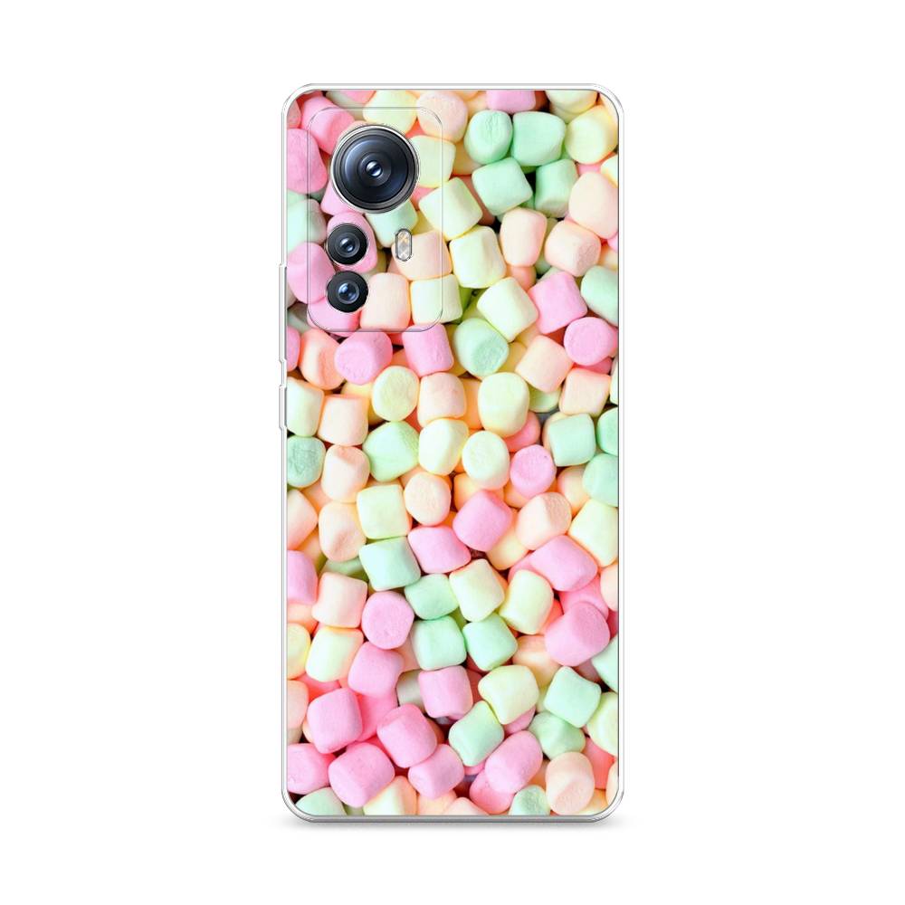 

Силиконовый чехол Awog "Marshmallows" для Xiaomi 12S Pro, Розовый, 316150-10