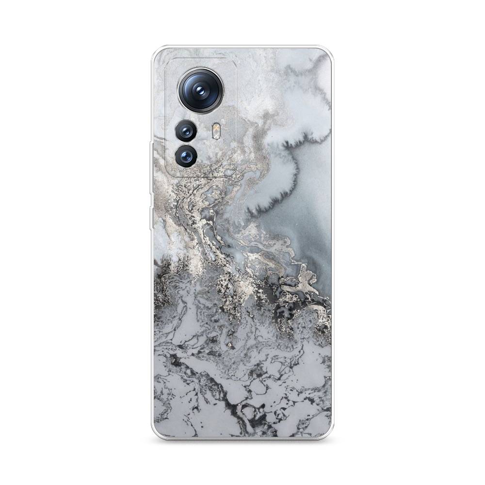 

Силиконовый чехол Awog "Морозная лавина серая" для Xiaomi 12S Pro, Серый, 316150-3