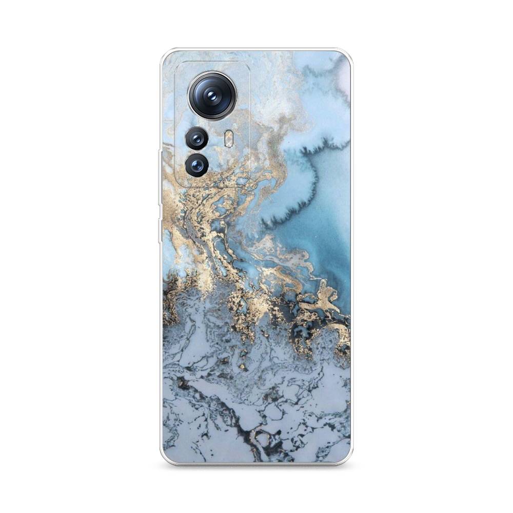 

Силиконовый чехол Awog "Морозная лавина синяя" для Xiaomi 12S Pro, Голубой, 316150-3