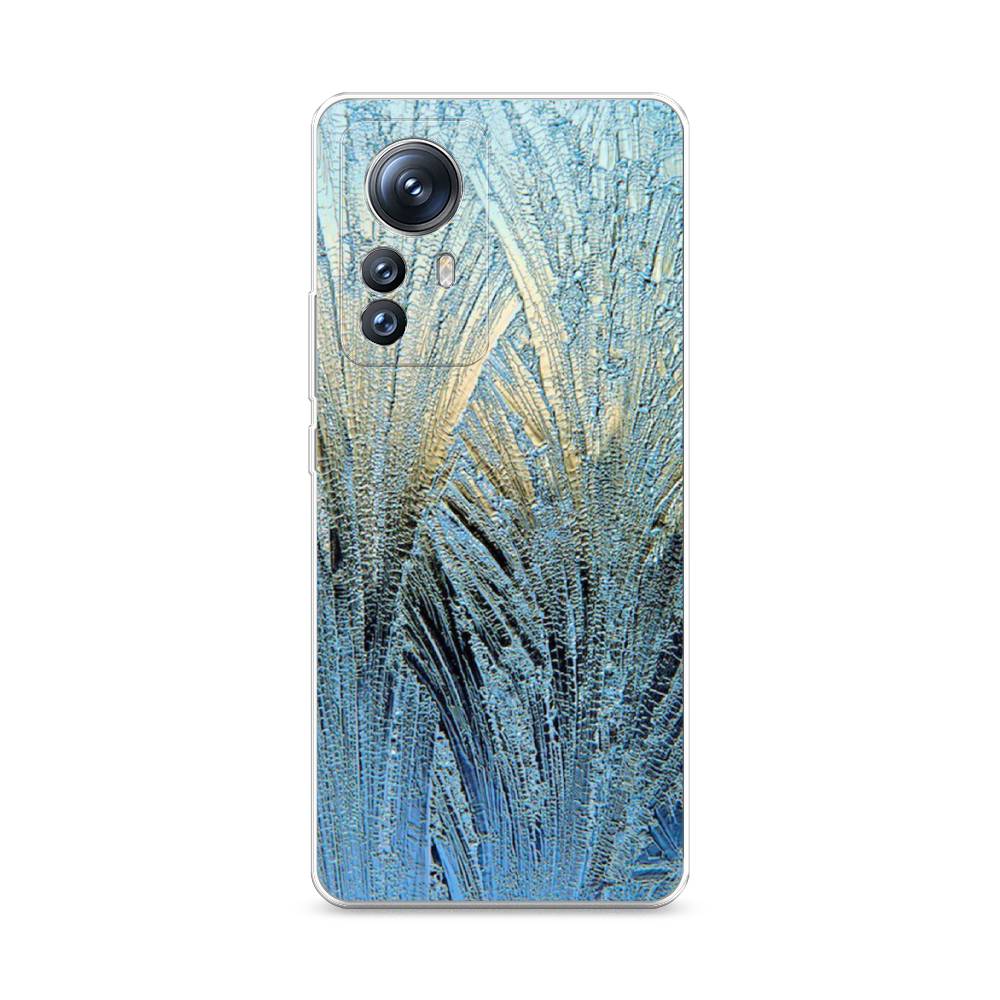 

Силиконовый чехол Awog "Лёд" для Xiaomi 12S Pro, Голубой, 316150-4