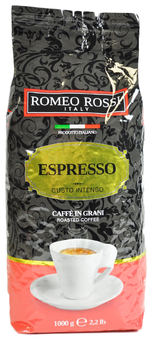 фото Кофе romeo rossi espresso в зернах 1 кг