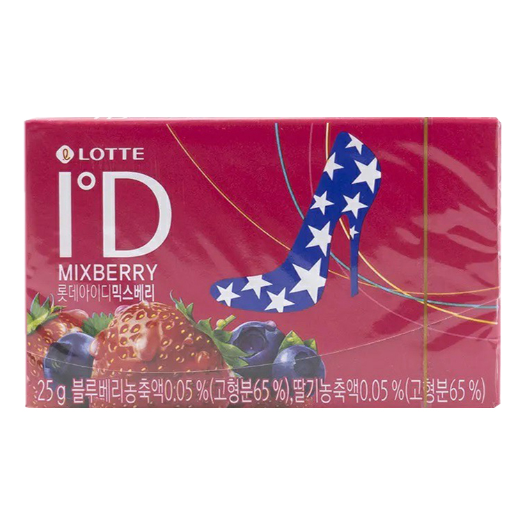 Жевательная резинка Lotte ID MixBerry 25 г 270₽