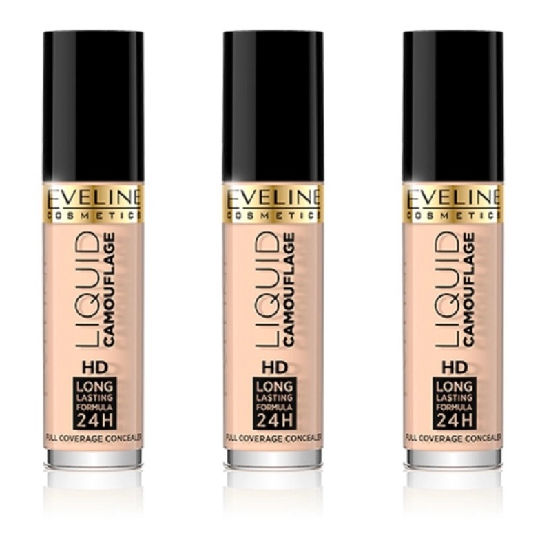 Консилер для лица Eveline Cosmetics Liquid Camouflage тон 07 Beige 5 мл 3 шт