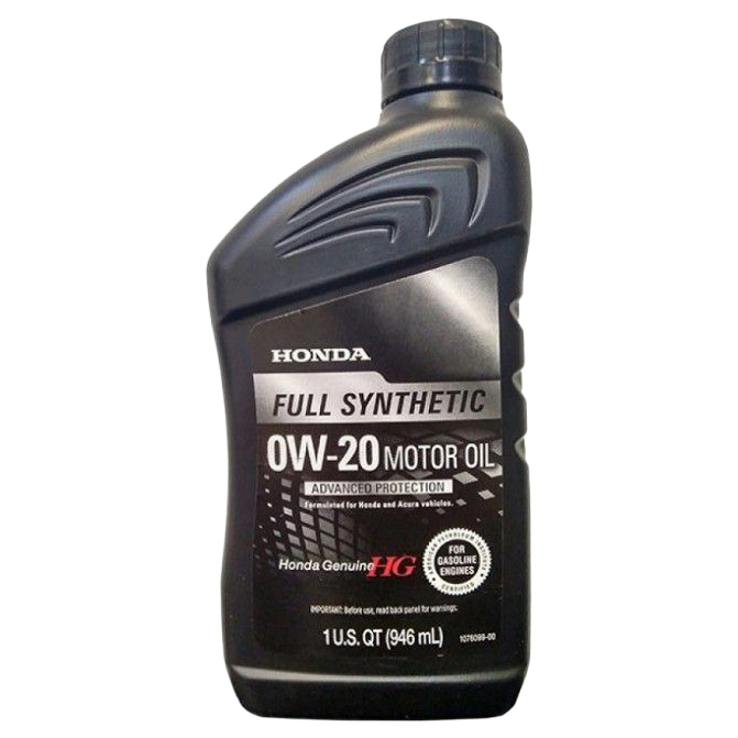 Моторное масло Honda синтетическое Full Synthetic 0W20 1л