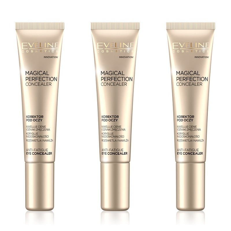 Консилер под глаза Eveline Cosmetics magical perfection тон 02 medium 15 мл 3 шт