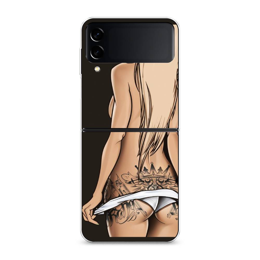 

Чехол на Samsung Galaxy Z Flip 3 "Обнаженная девушка", 2103750-6