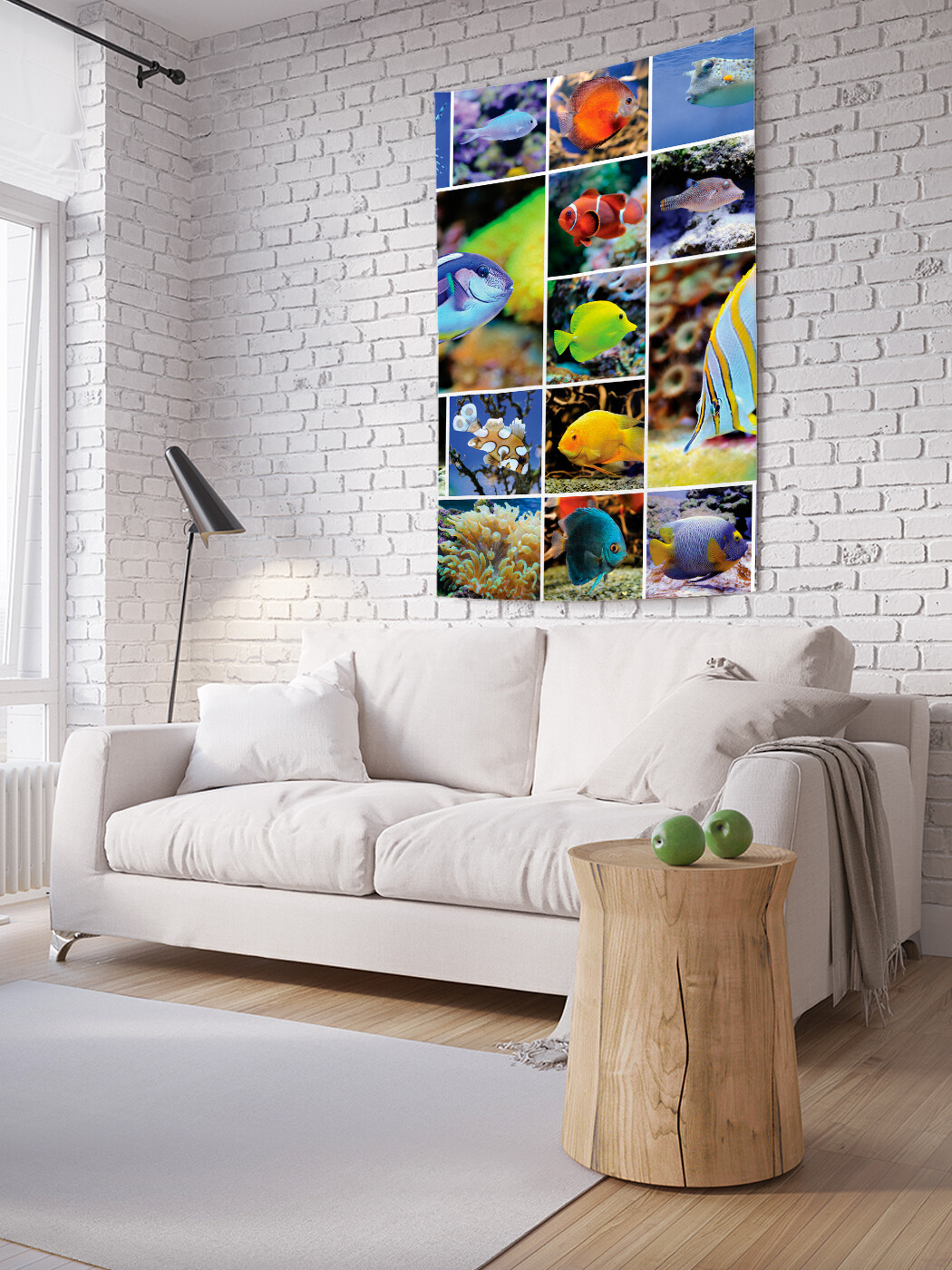 

Вертикальное фотопанно JoyArty Морское разнообразие, из ткани, 150х200 см