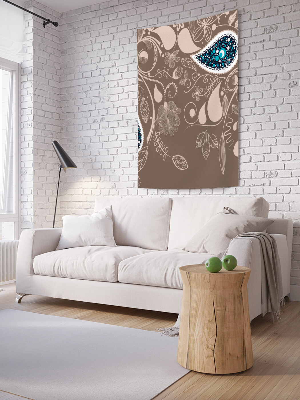 

Вертикальное фотопанно JoyArty Драгоценные лепестки, из ткани, 100х150 см