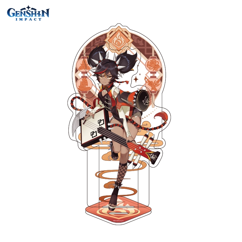 Фигурка Genshin Impact Liyue Character Standee Xinyan 6972957488108