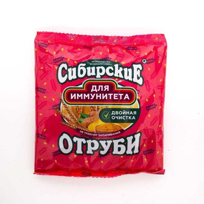 фото Отруби сибирские для иммунитета, 200 г сибирская клетчатка