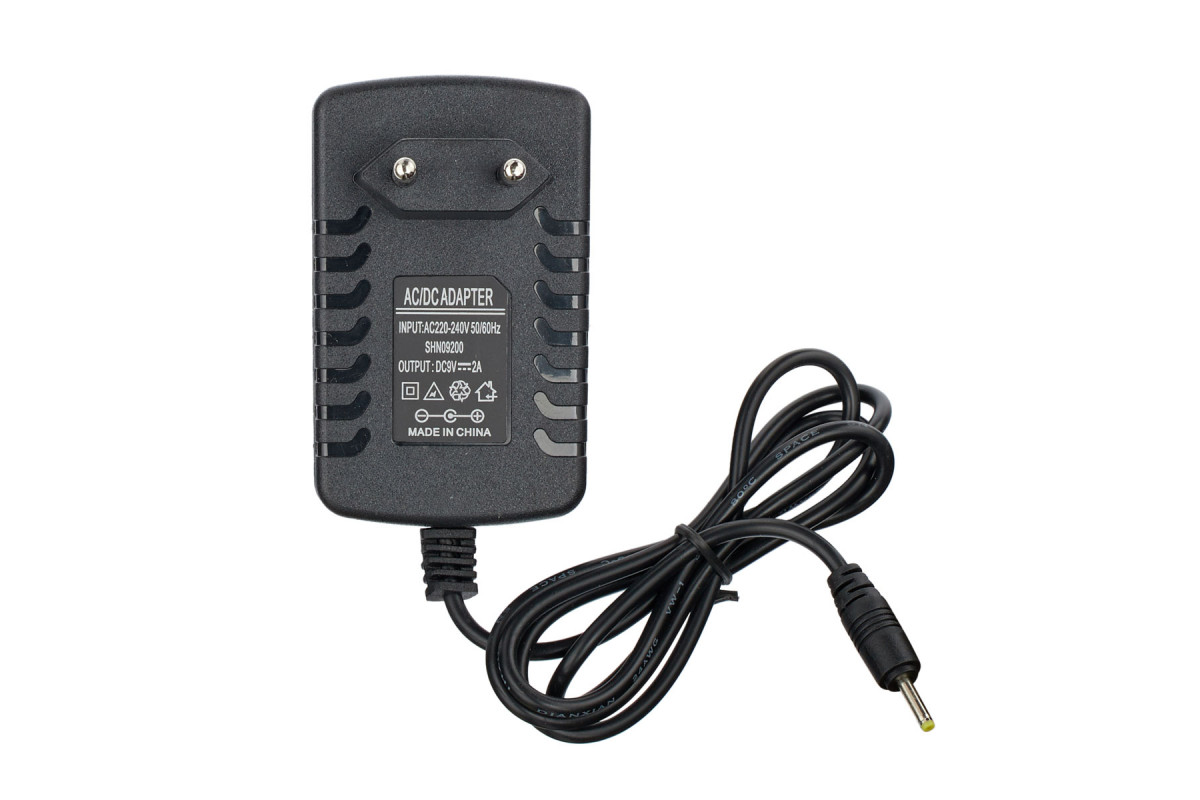 

Блок питания Mobicent 9V 2A (2.5x0.8) от сети 220