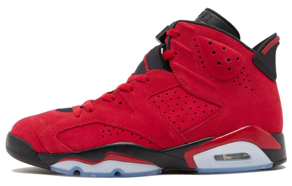 

Кроссовки унисекс Jordan Air Jordan 6 Retro Toro Bravo красные 44 EU, Красный, Air Jordan 6 Retro Toro Bravo