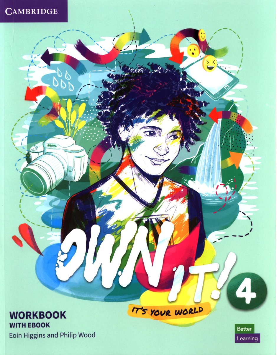 фото Книга own it! level 4. workbook with ebook cambridge university press