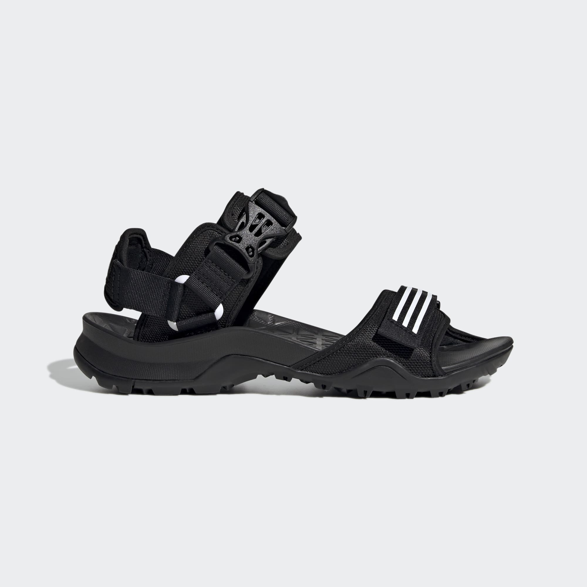 фото Сандалии мужские adidas cyprex ultra sandal dlx черные 11 uk