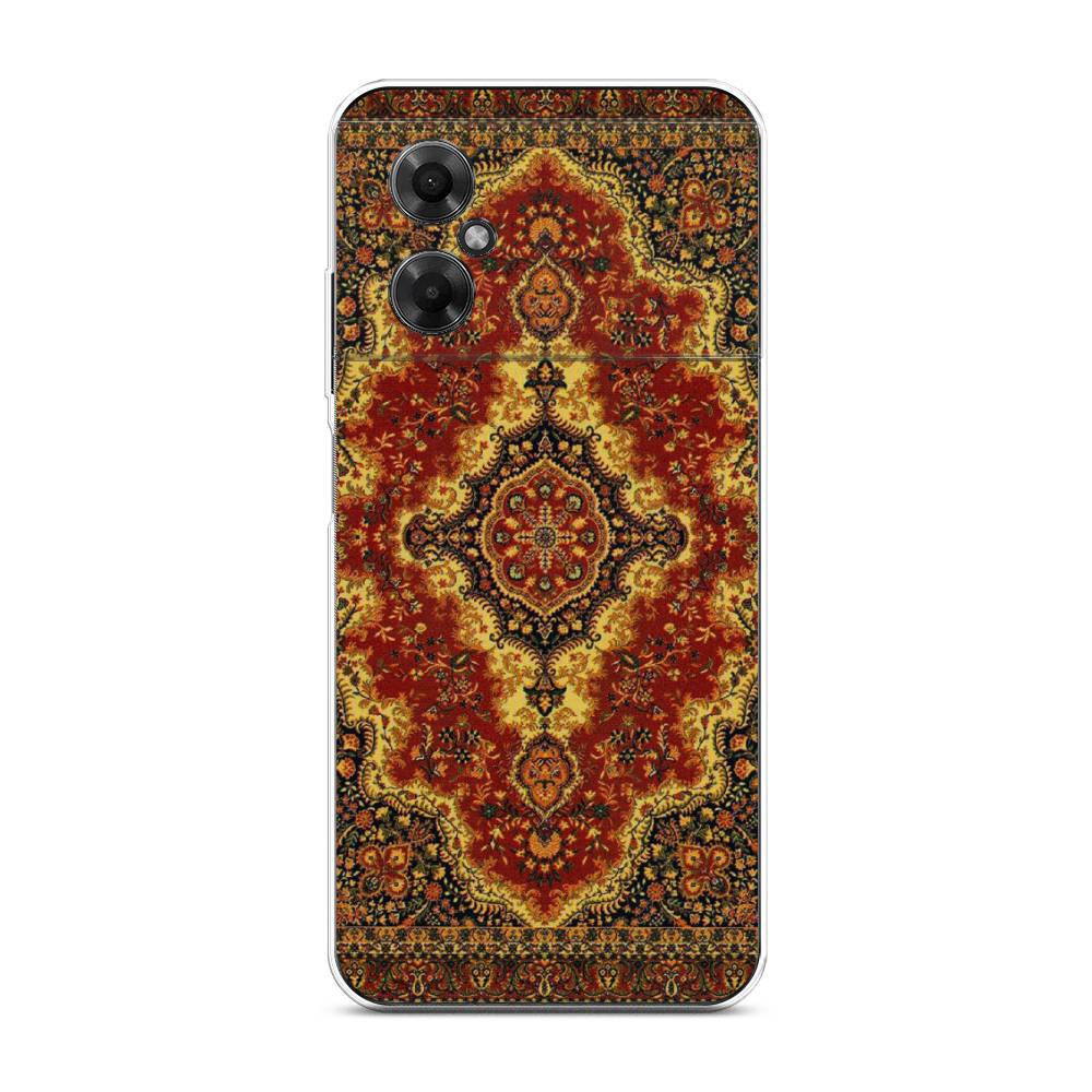

Чехол на Xiaomi Poco M4 5G "Ковер", Коричневый;золотистый;красный, 316550-3