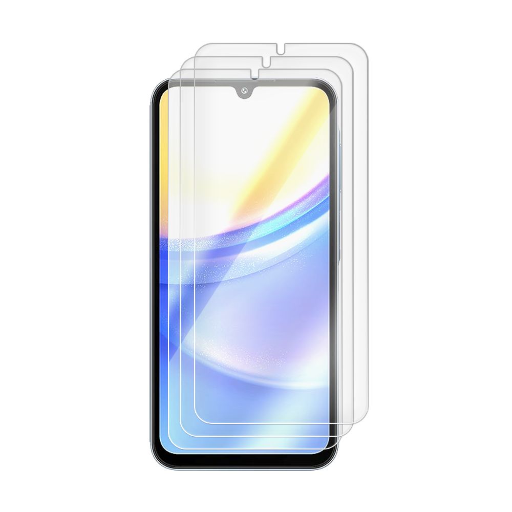 

Комплект из 3-х защитных гибридных стекол Krutoff для Samsung Galaxy A15 5G (A156)