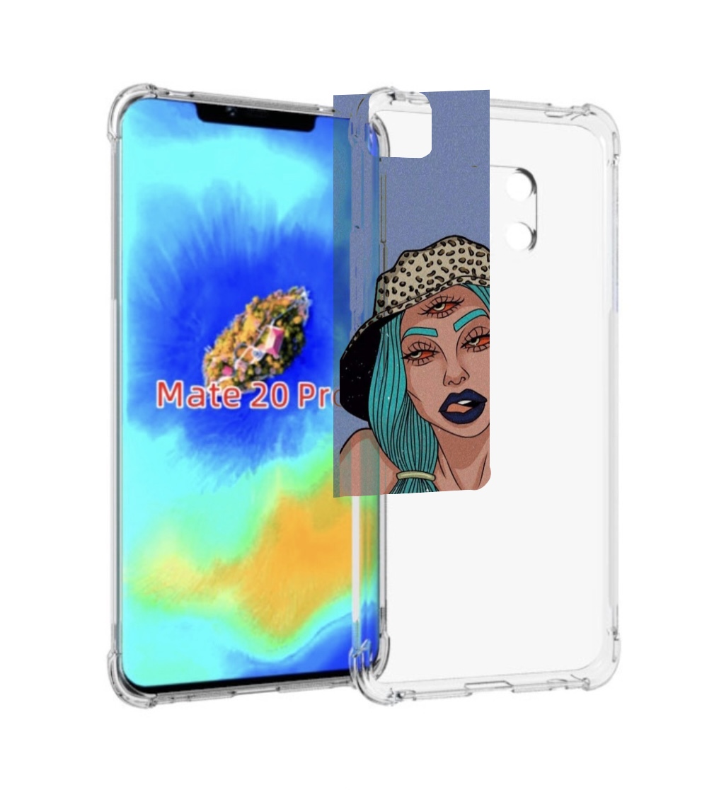 

Чехол MyPads ME Erra женский для Huawei Mate 20 Pro/Mate 20 RS 6.39, Прозрачный, Tocco