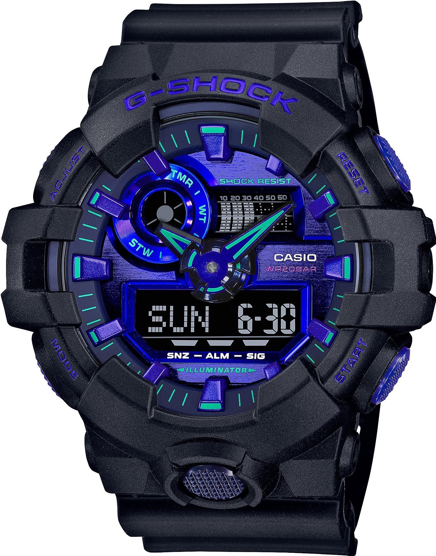 

Наручные часы мужские Casio GA-700VB-1A, GA-700VB-1A