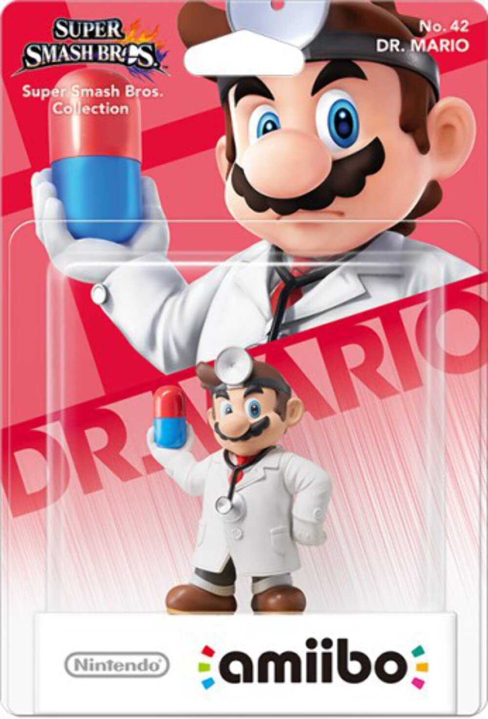 Интерактивная фигурка Amiibo Dr. Mario для Nintendo Switch