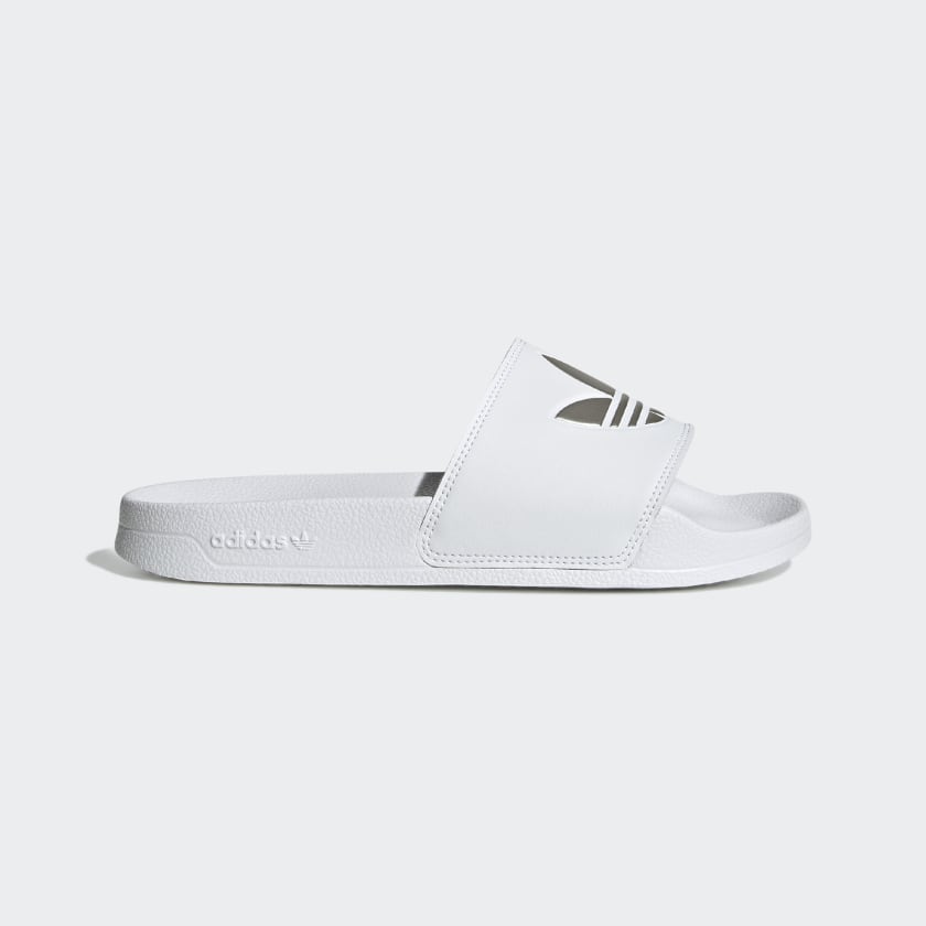 фото Шлепанцы женские adidas adilette lite w белые 35 eu