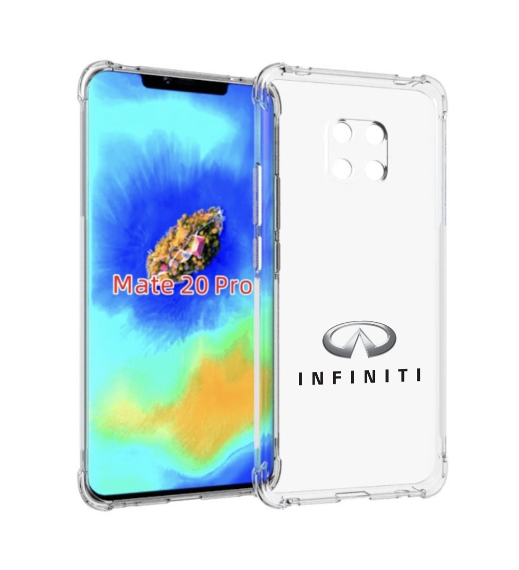

Чехол MyPads Infiniti-3 мужской для Huawei Mate 20 Pro/Mate 20 RS 6.39, Прозрачный, Tocco