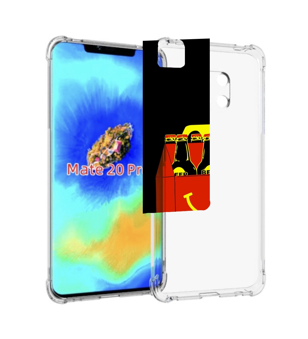 

Чехол MyPads Happy Meal для Huawei Mate 20 Pro/Mate 20 RS 6.39, Прозрачный, Tocco