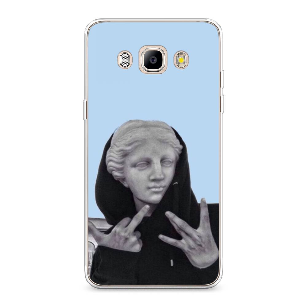

Чехол Awog на Samsung Galaxy J5 2016 / Самсунг J5 2016 "SWAG статуя", Голубой, 22750-9