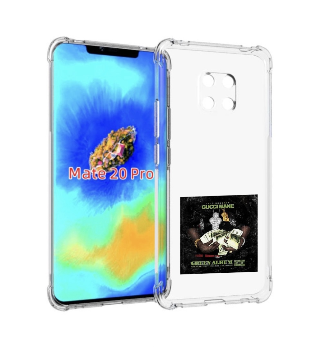 

Чехол MyPads Gucci Mane & Migos - The Green Album для Huawei Mate 20 Pro/Mate 20 RS 6.39, Прозрачный, Tocco