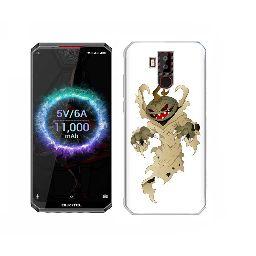 

Чехол MyPads Tocco для Oukitel K13 Pro призрак хэллоуина, Прозрачный, Tocco
