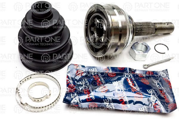 

PART-ONE 1CV151 ШРУС наружн к-кт NISSAN: ALMERA 1.6/2.0D 95-00, SUNNY 1.6 16v / (1.6 16v 4