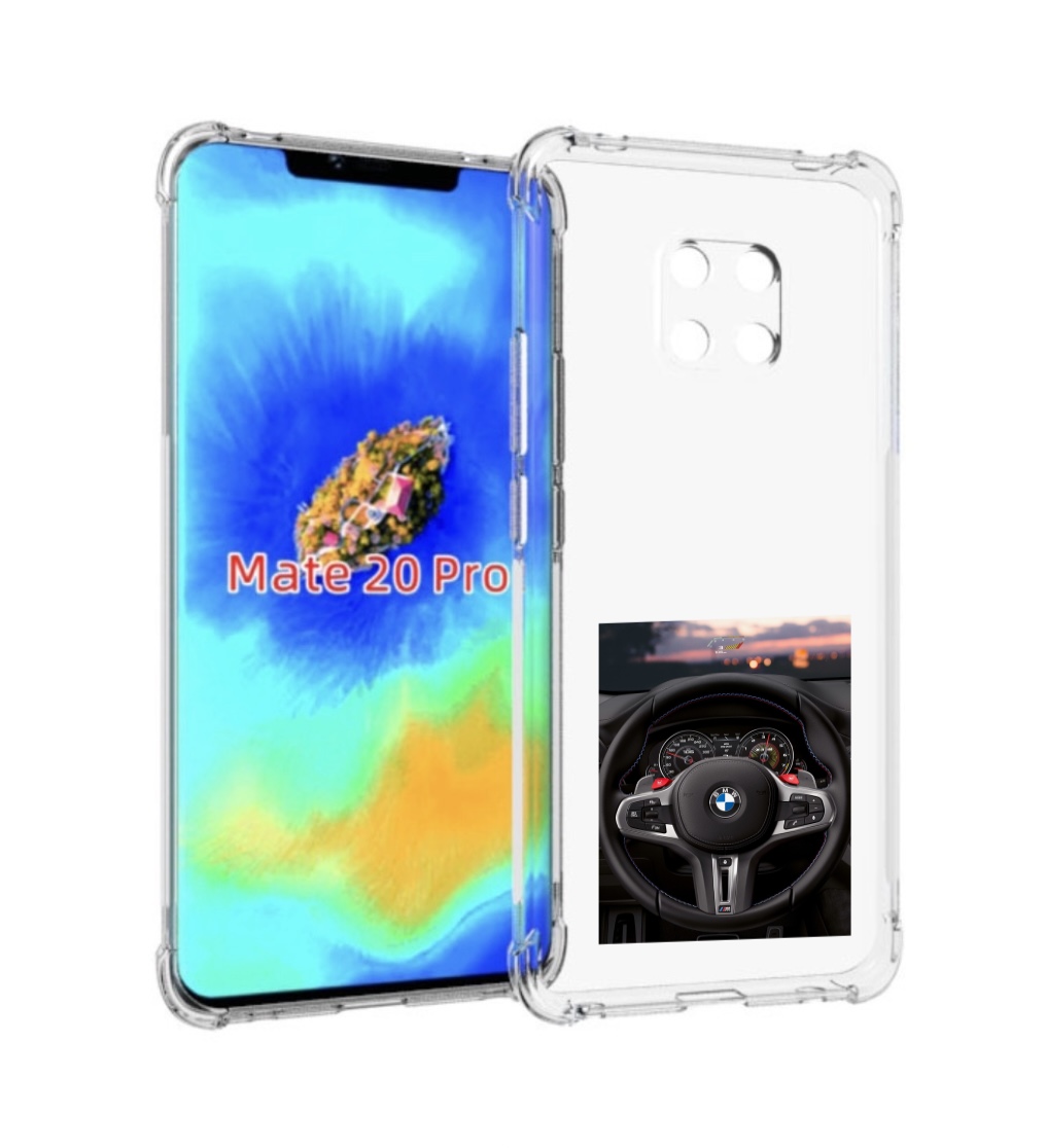 

Чехол MyPads bmw 4 мужской для Huawei Mate 20 Pro/Mate 20 RS 6.39, Прозрачный, Tocco