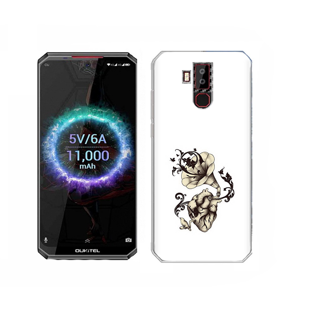 

Чехол MyPads Tocco для Oukitel K13 Pro Граммофон, Прозрачный, Tocco