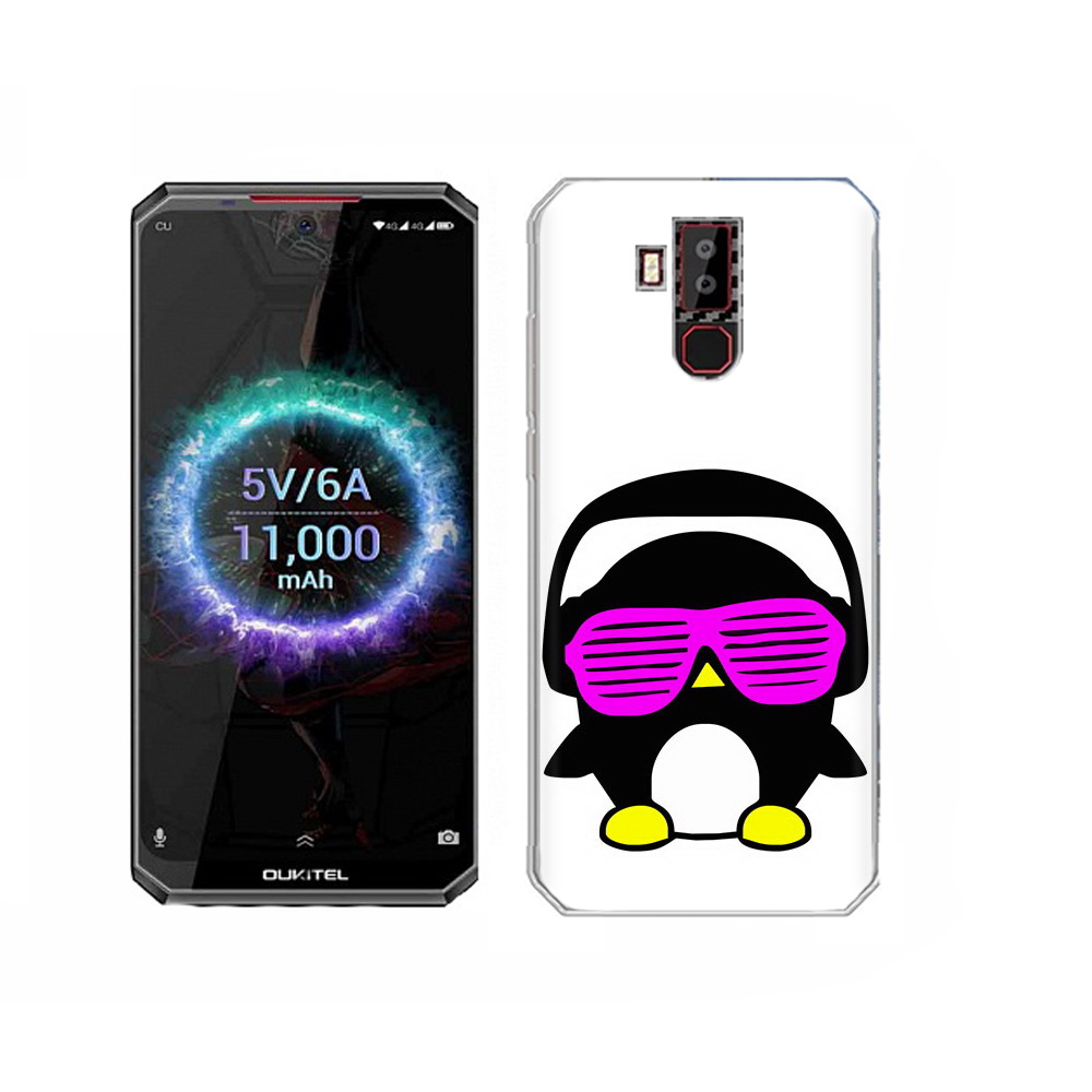 

Чехол MyPads Tocco для Oukitel K13 Pro пингвин, Прозрачный, Tocco