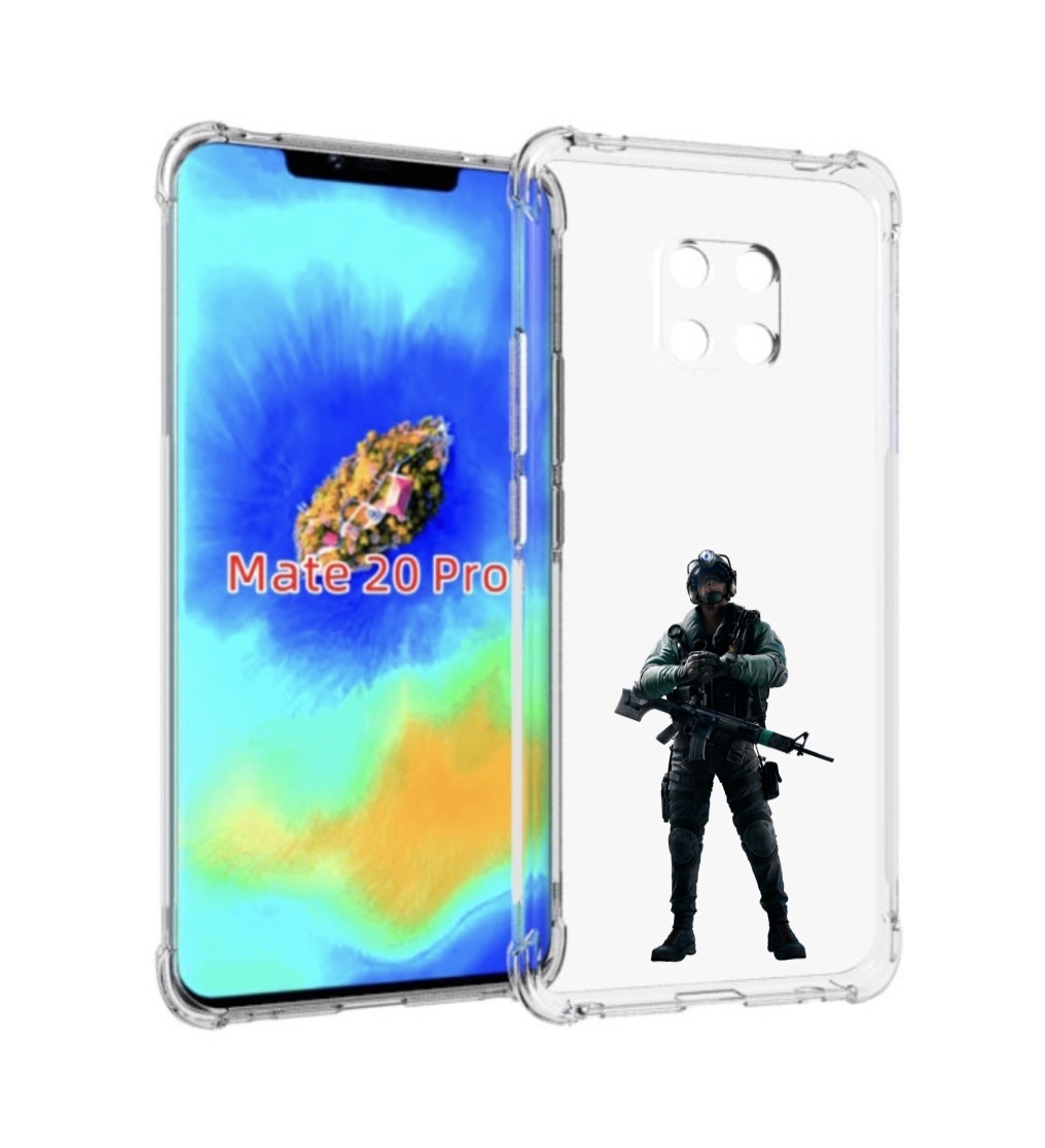 

Чехол MyPads Tom-Clancy's-Rainbow-Six-2 для Huawei Mate 20 Pro/Mate 20 RS 6.39, Прозрачный, Tocco